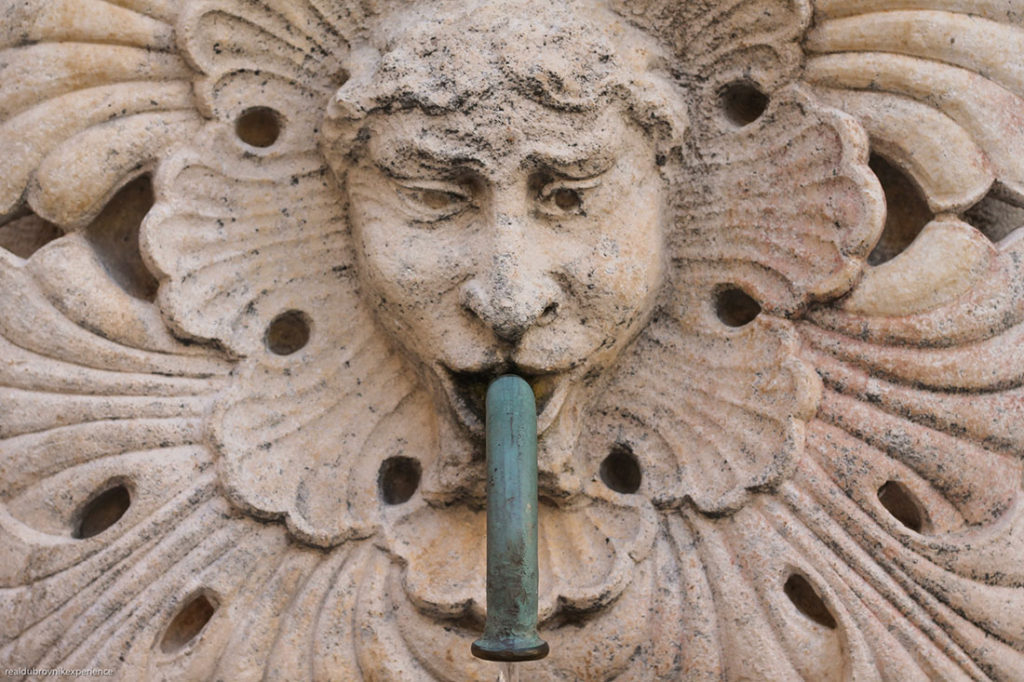 Dubrovnik's water fountains