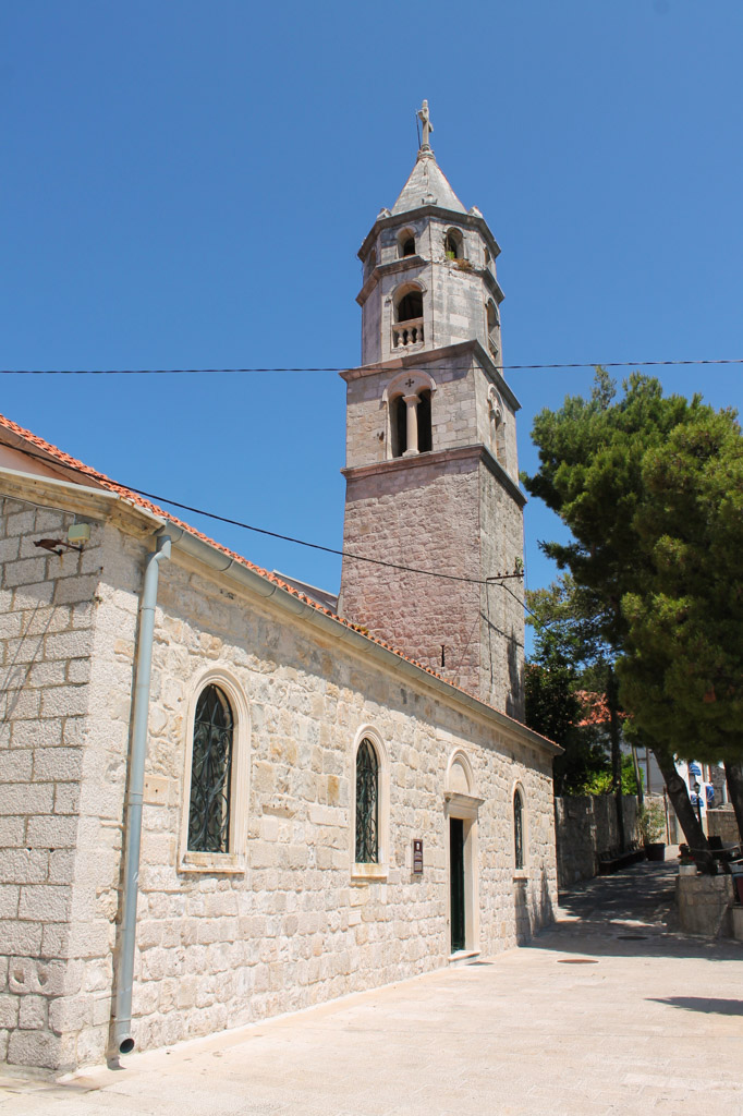 Cavtat, a church of the Lady of the Snows